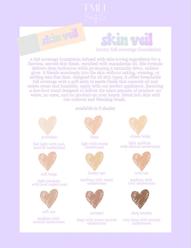 Skin Veil Luxury Full Coverage Foundation
