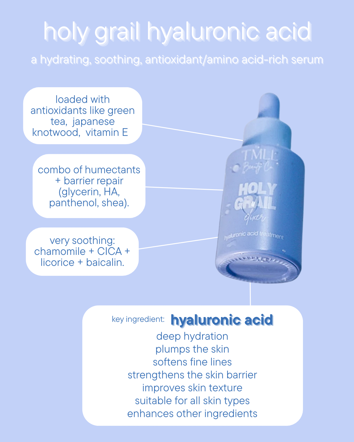 TMLL Skin Candy Holy Grail Hyaluronic Acid Elixir