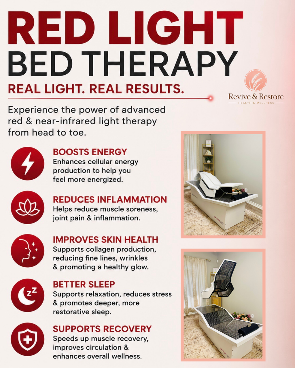 Red Light Bed- 8 Sessions