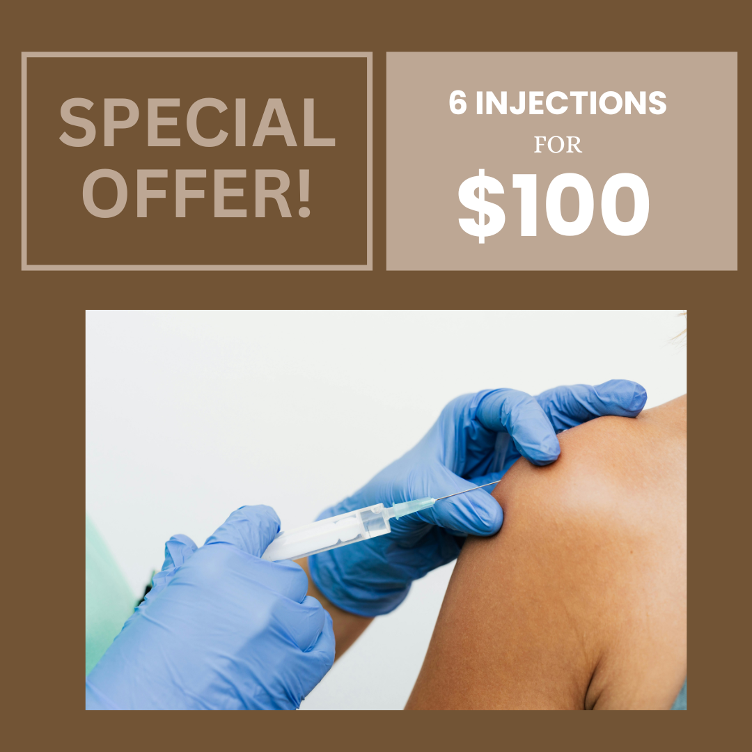 Vitamin Injection Special - 6 for $100
