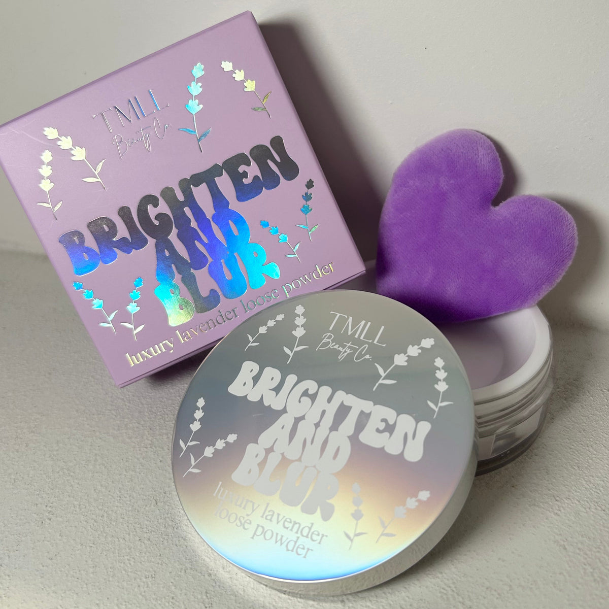 Brighten & Blur Lavender Setting Powder