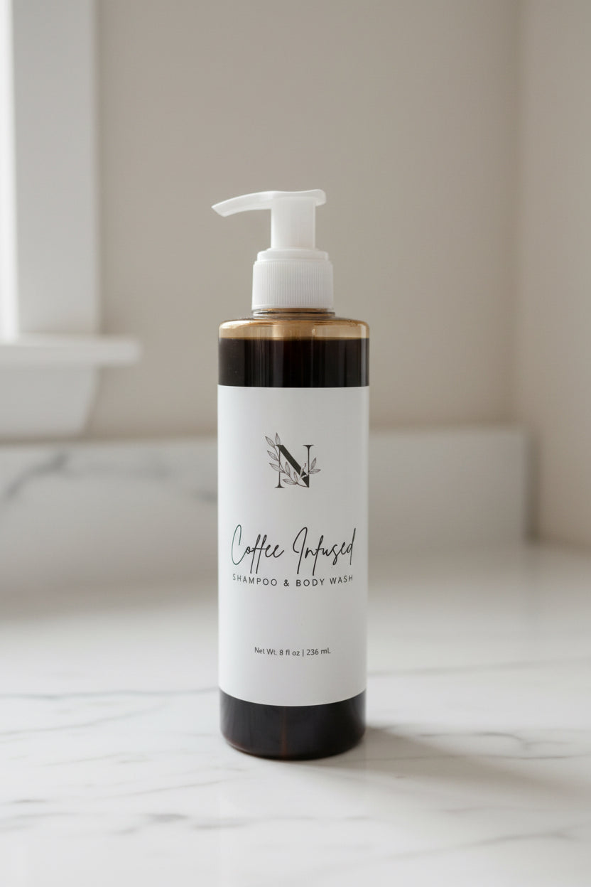 Coffee Infused Shampoo and Body Wash
