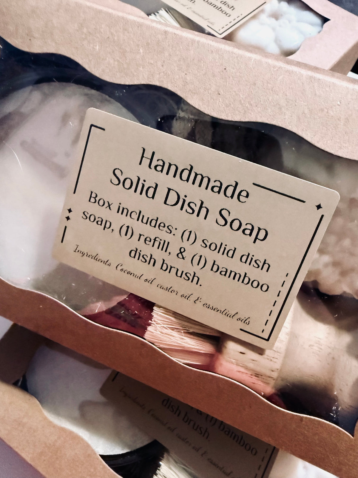 Evara Solid Dish Soap Bundle Box