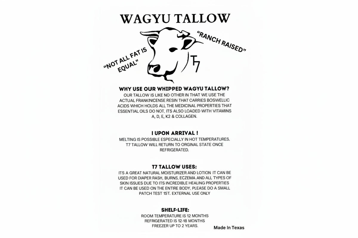 Seven Spurs Ranch Wagyu Tallow - 2 OZ
